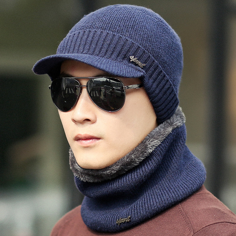 Knitted Wool Hats, Earmuffs & Caps