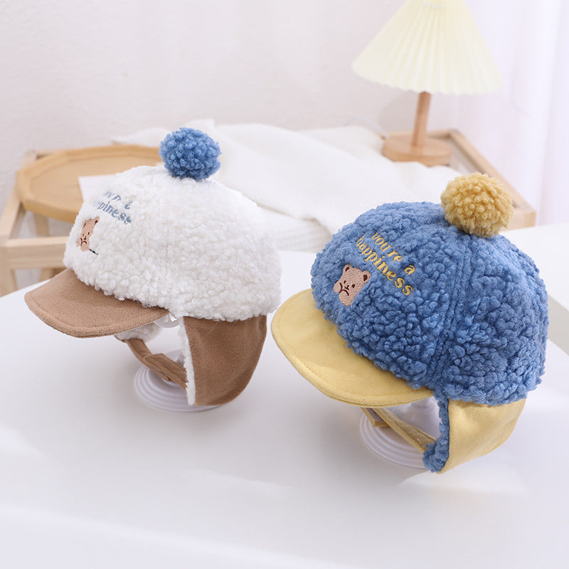 Children's And Boys' Cashmere Baseball Caps