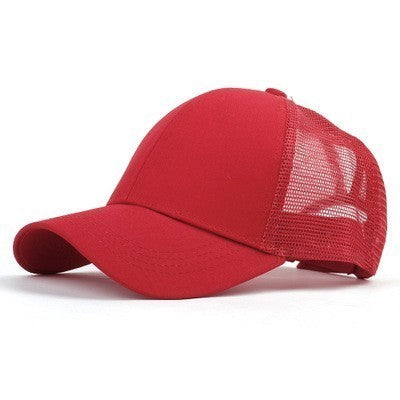 Sequins Ponytail Snapback Hats