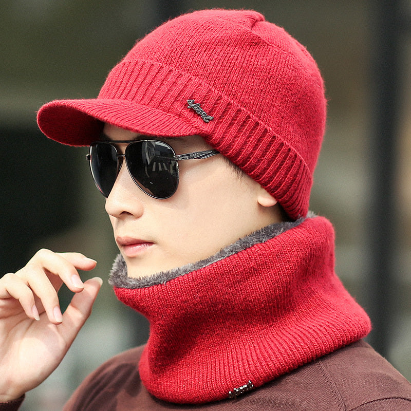 Knitted Wool Hats, Earmuffs & Caps