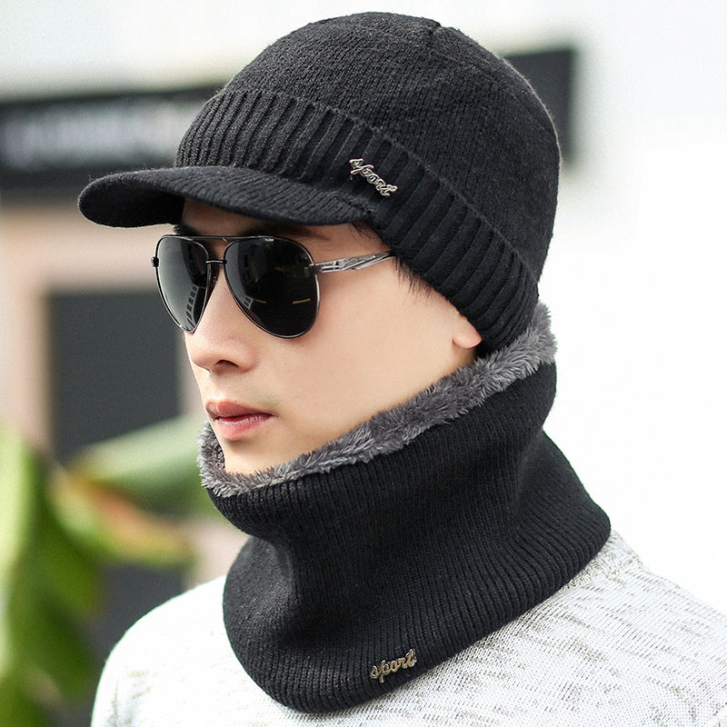 Knitted Wool Hats, Earmuffs & Caps
