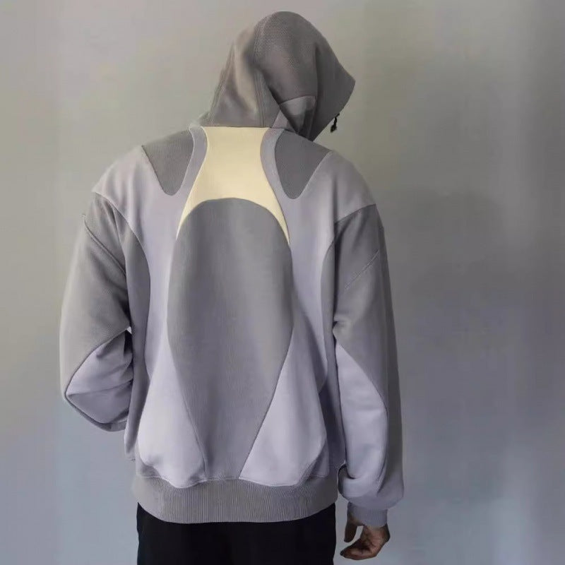 Patchwork Harajuku Oversized Pullover